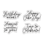 Crafter's Companion Birthday Cake Treat Box Dies cc-bc-std-sten-ckbx Party Sentiments