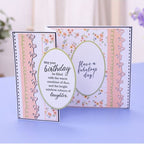 Crafter's Companion Boutique Bow Dies cc-md-edg-bobo Folding Birthday Card