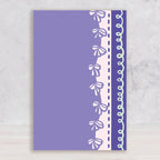 Crafter's Companion Boutique Bow Dies cc-md-edg-bobo Lavender Card