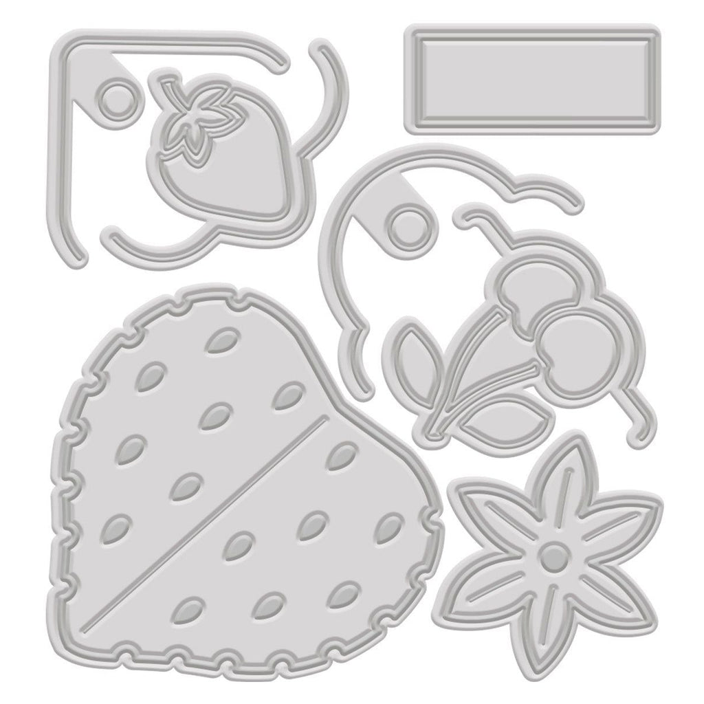 Crafter's Companion Build-A-Berry Tag Dies ng-bb-md-babe Product Image