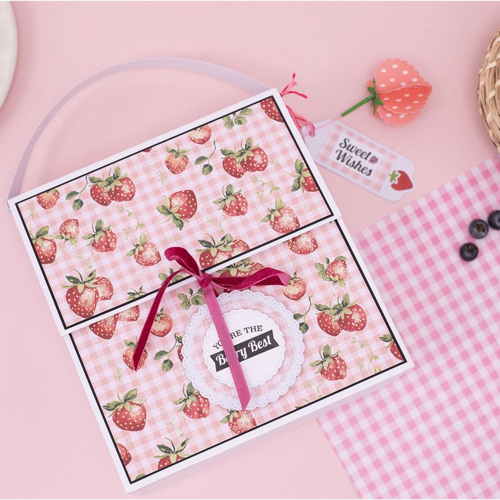Crafter's Companion Build-A-Berry Tag Dies ng-bb-md-babe You're The Very Best Card