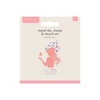 Crafter's Companion Butterfly Kisses Stamps Dies And Stencils Set cc-md-sten-buki