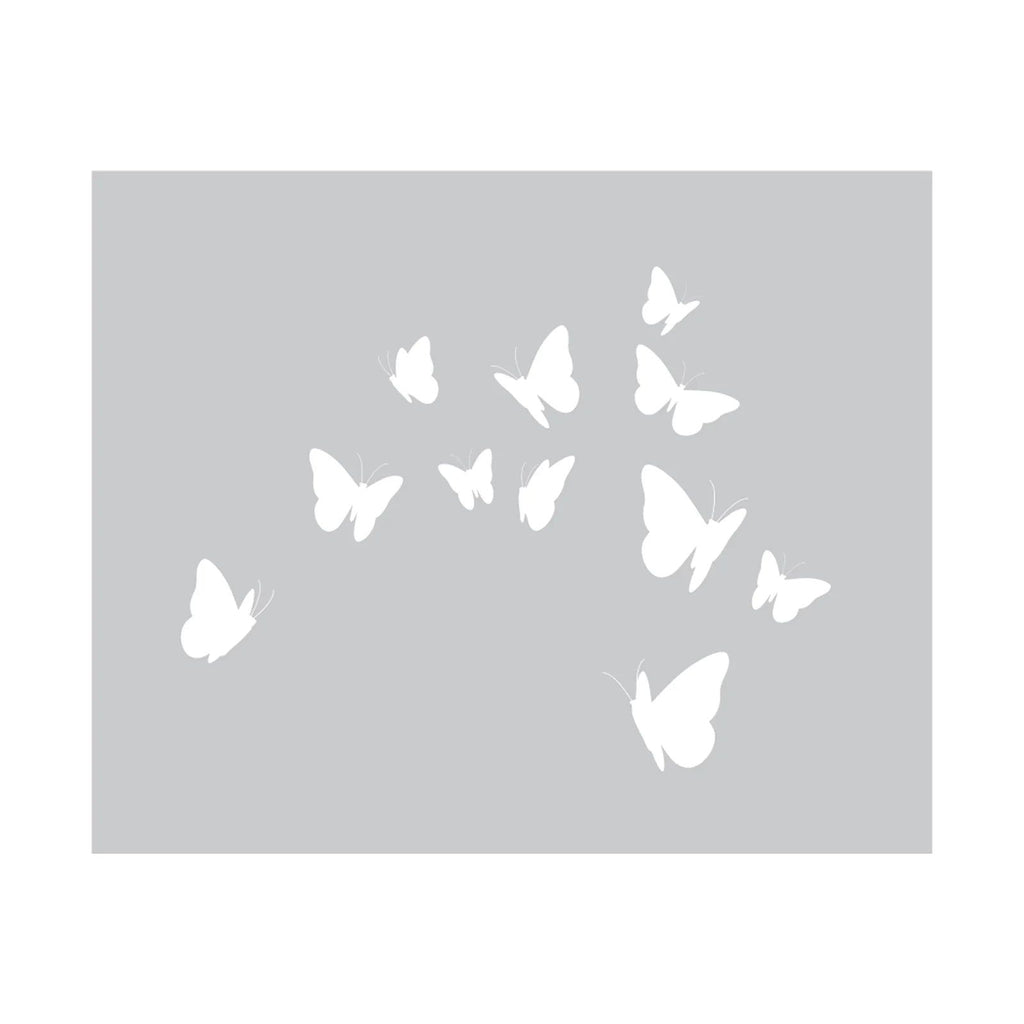 Crafter's Companion Butterfly Kisses Stamps Dies And Stencils Set cc-md-sten-buki Nature Themed Image