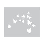 Crafter's Companion Butterfly Kisses Stamps Dies And Stencils Set cc-md-sten-buki Nature Themed Image
