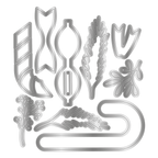 Crafter's Companion Candy Cane And Foliage Dies cc-rc-md-can Product Image