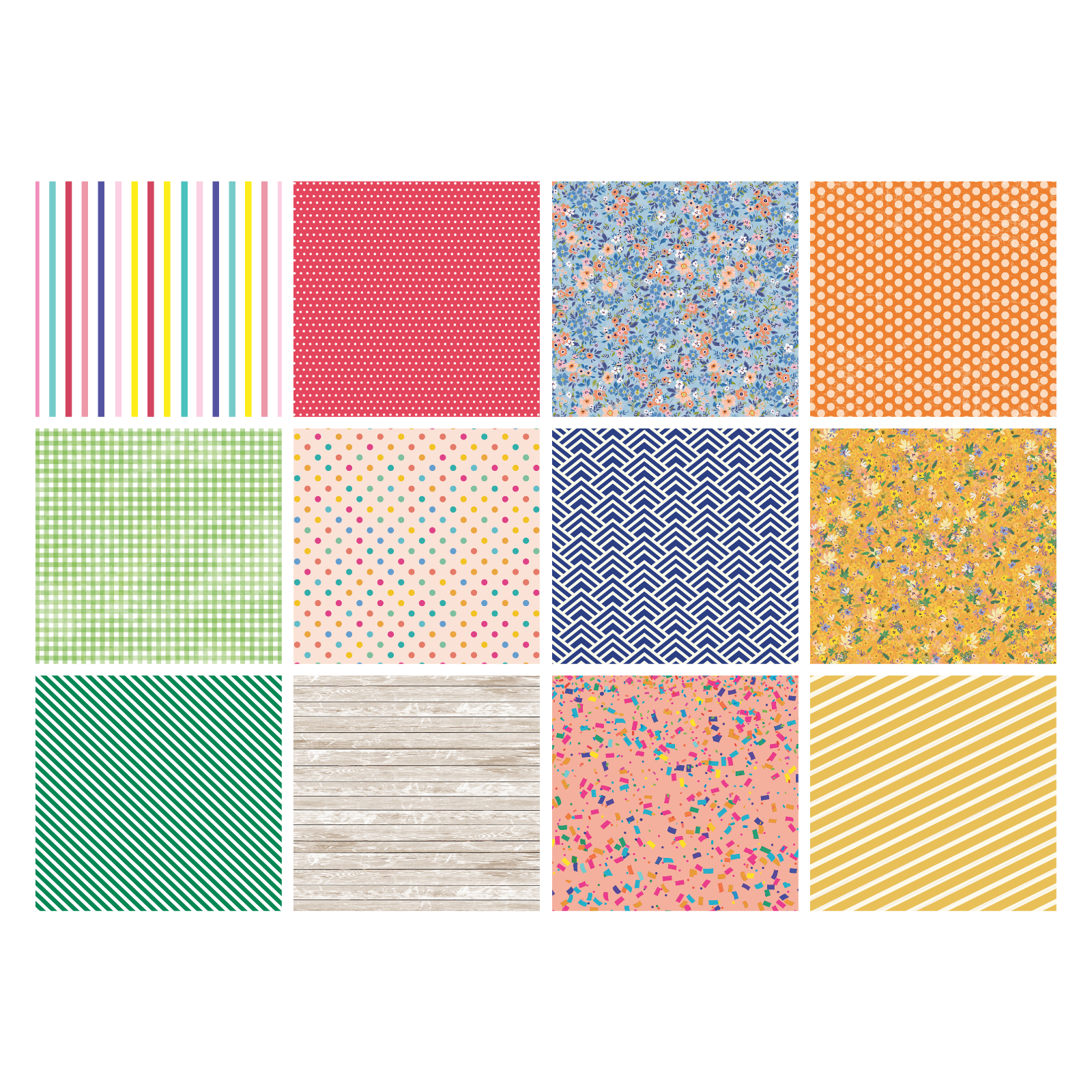 Crafter's Companion Celebrate Good Times 6 x 6 Paper Pad cc-cgt-pad6 Product Image