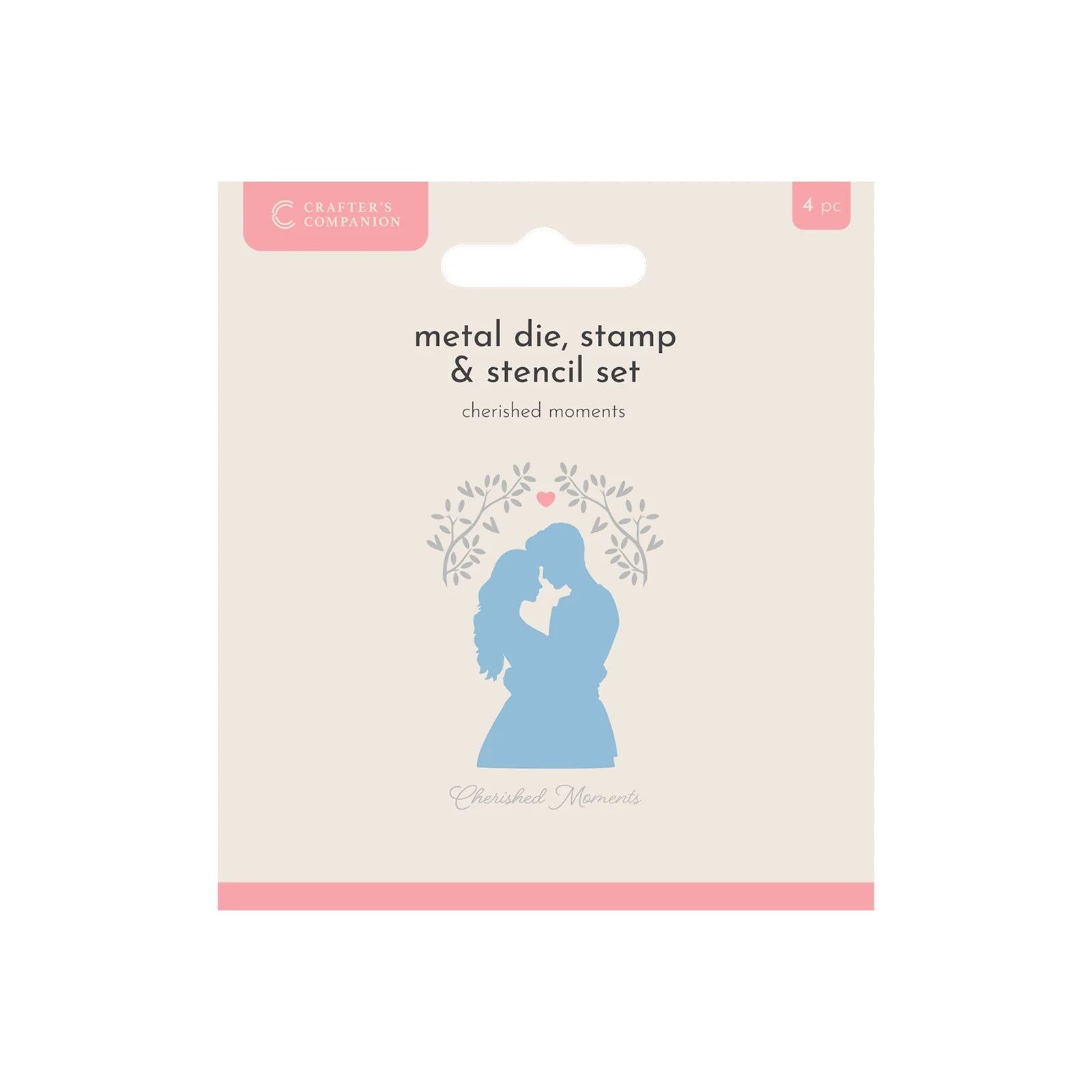 Crafter's Companion Cherished Moments Stamps Dies And Stencils Set cc-md-sten-chmo