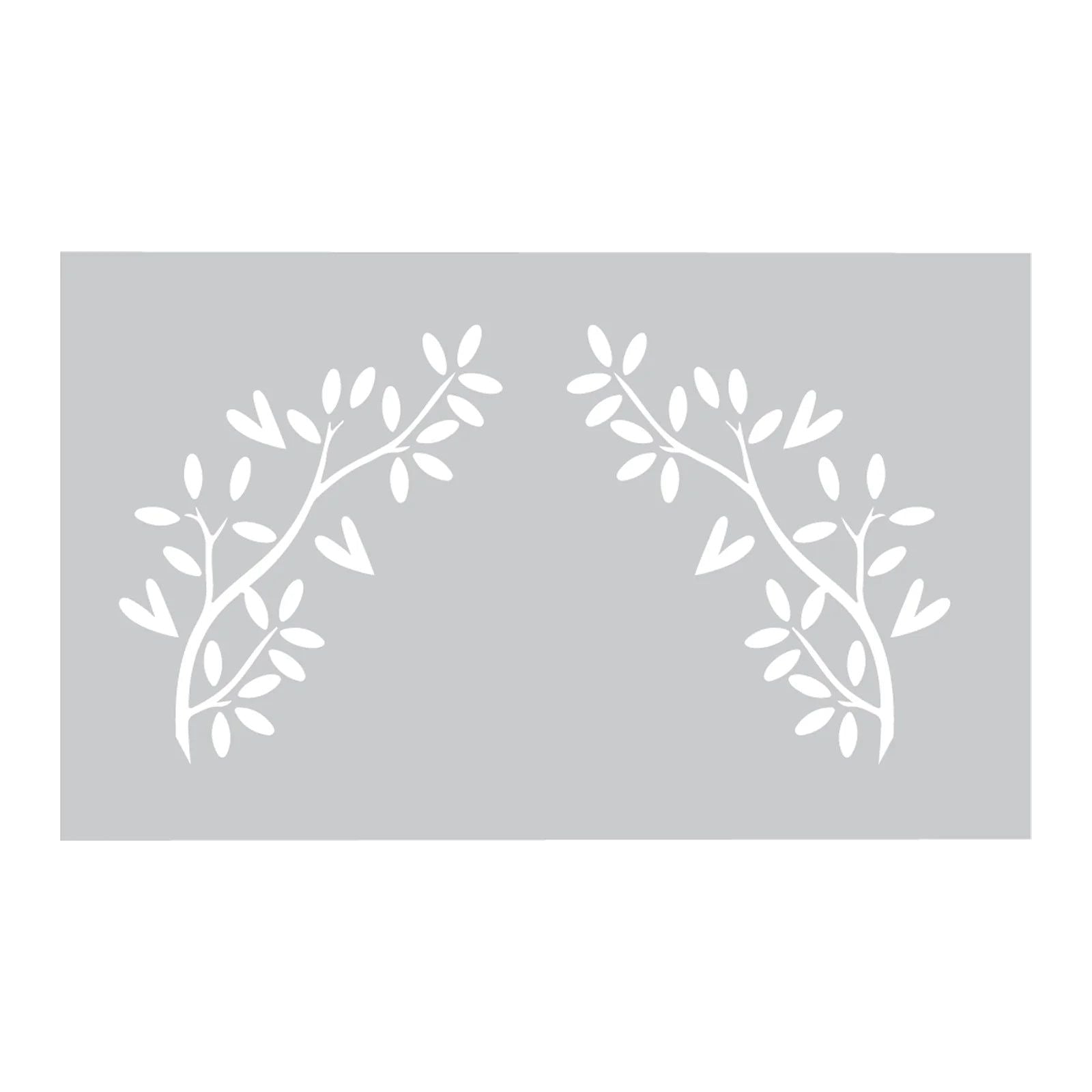 Crafter's Companion Cherished Moments Stamps Dies And Stencils Set cc-md-sten-chmo Branches Image