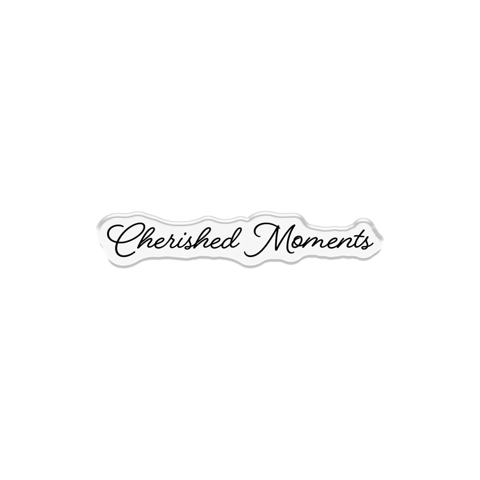 Crafter's Companion Cherished Moments Stamps Dies And Stencils Set cc-md-sten-chmo Love Sentiment