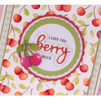 Crafter's Companion Cherries 3D 5 x 7 Embossing Folder ng-bb-3d-ef5-cher I Love You Very Much Card