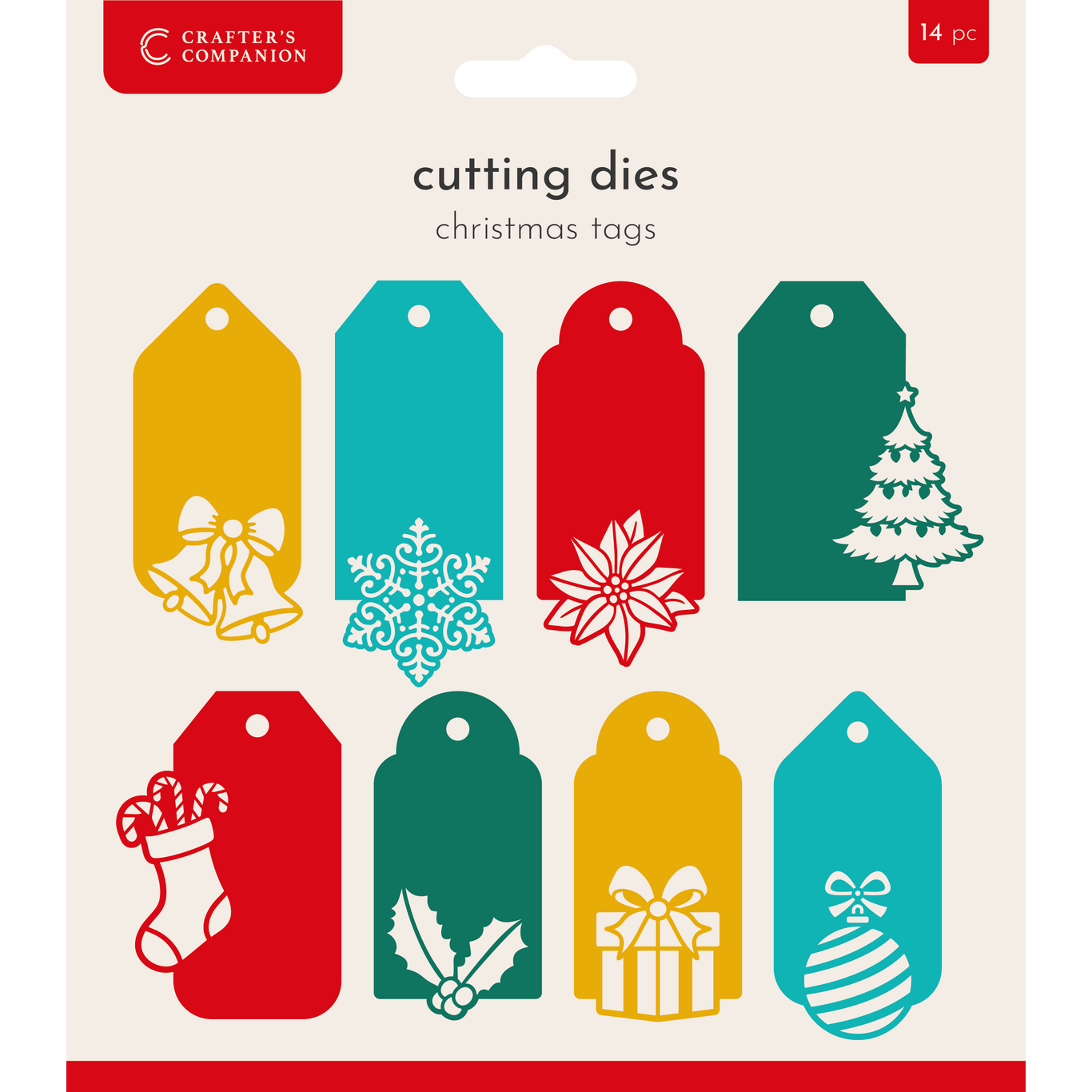 Crafter's Companion Christmas Tags Dies cc-md-xmas-tags