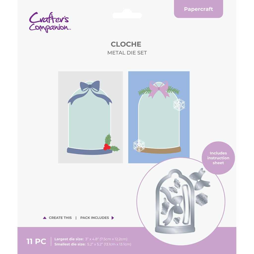 Crafter's Companion Cloche Dies cc-md-clo