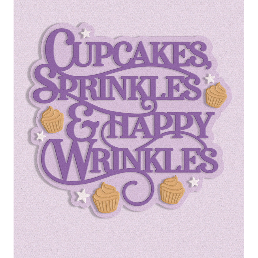 Crafter's Companion Cupcakes And Sprinkles Dies cc-md-cup-srin