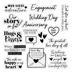 Crafter's Companion Dear Love Clear Stamps cc-la-ca-st-delo Product Image