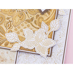 Crafter's Companion Delicate Blooms Clear Stamps ss-al-stp-dblo Intricate Floral Card