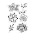 Crafter's Companion Delicate Blooms Clear Stamps ss-al-stp-dblo Product Image