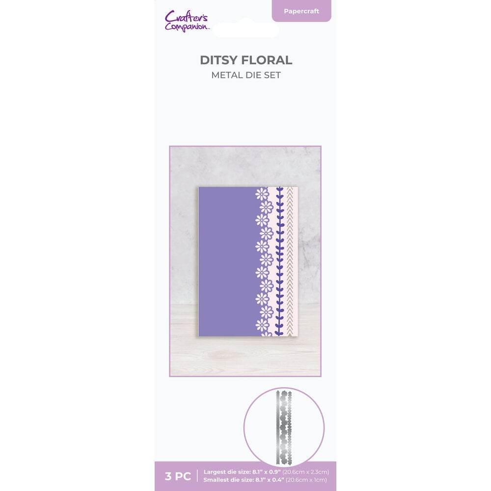 Crafter's Companion Ditsy Floral Dies cc-md-edg-difl