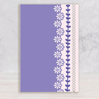 Crafter's Companion Ditsy Floral Dies cc-md-edg-difl Lavender Card