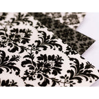 Crafter's Companion Flocked Damask 12 x 12 Paper Pad cc-pflock-dama Detailed Image