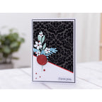 Crafter's Companion Flocked Damask 12 x 12 Paper Pad cc-pflock-dama I Love You Card