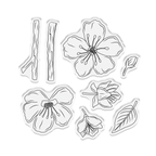 Crafter's Companion Floral Harmony Clear Stamps And Dies ng-lb-std-flhar Detailed Image