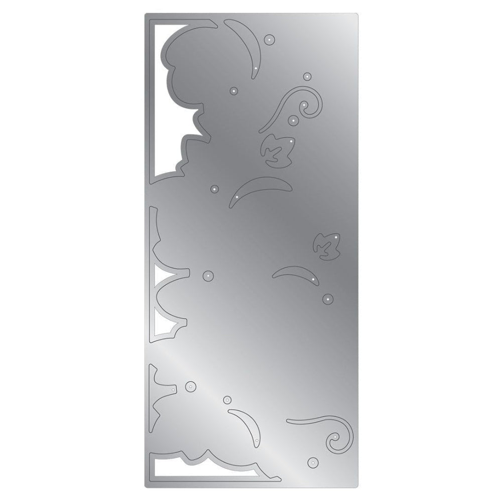 Crafter's Companion Florals And Swirls Metal Die And Foil Rub Ons cc-foiltr6-md-fls Detailed Product Image