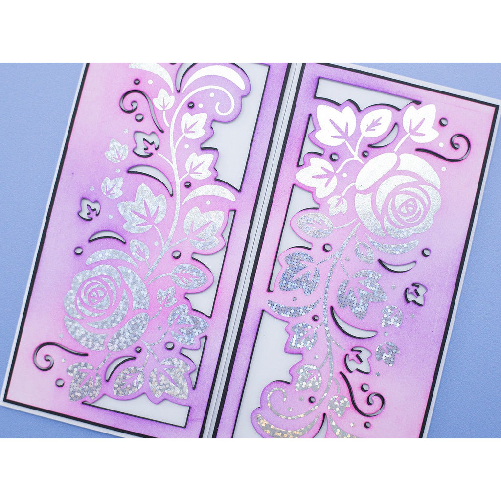 Crafter's Companion Florals And Swirls Rub Ons cc-rub6-fls Foldable Card
