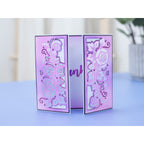 Crafter's Companion Florals And Swirls Rub Ons cc-rub6-fls Ornate Foldable Card