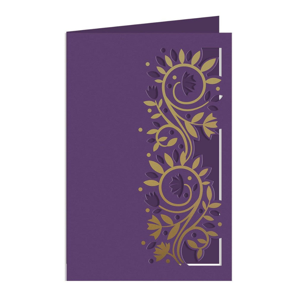 Crafter's Companion Foliage And Swirls Metal Die And Foil Rub Ons cc-foiltr6-md-fos