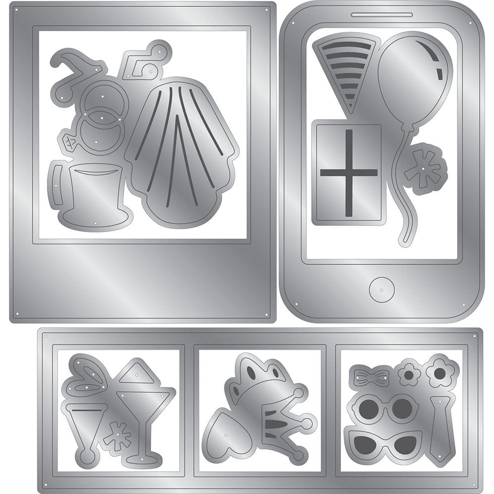 Crafter's Companion Furry Friends Clear Stamps And Dies cc-std-fur-fri Product Image