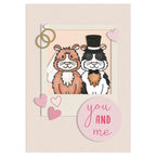Crafter's Companion Furry Friends Clear Stamps And Dies cc-std-fur-fri You And Me Card