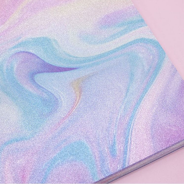 Crafter's Companion Glitter Marble 8 x 8 Paper Pad cc-pad8-glma Detailed Texture Image