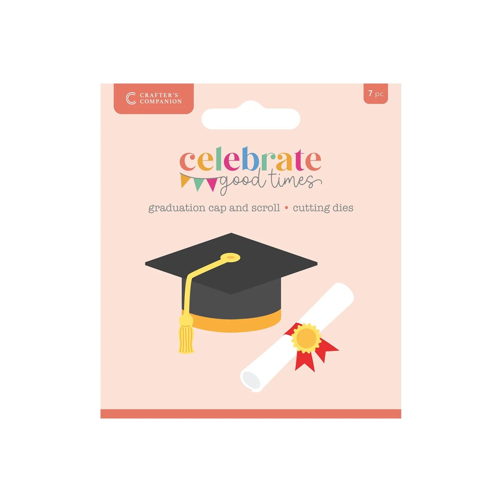 Crafter's Companion Graduation Cap And Scroll Dies cc-cgt-md-gcsc
