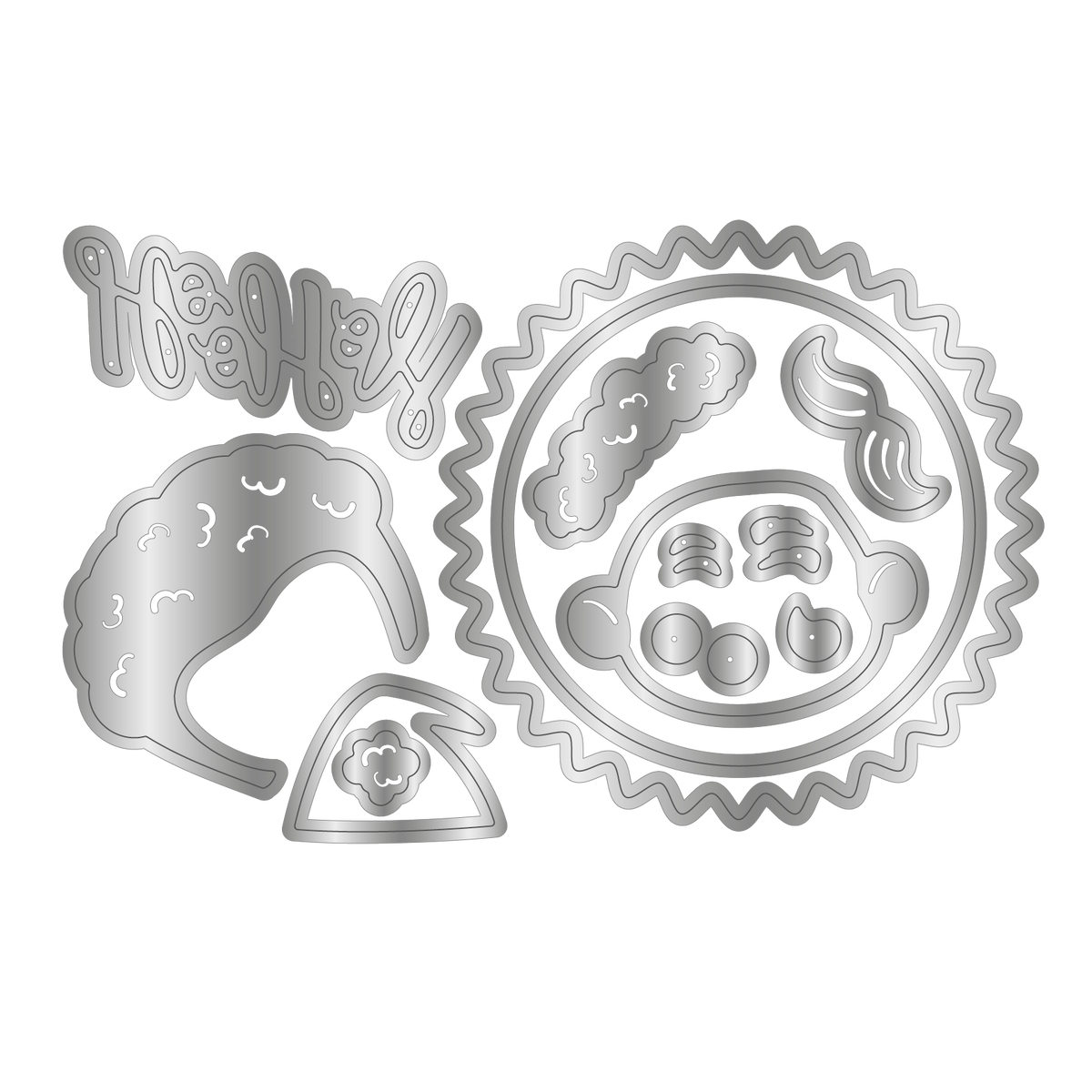 Crafter's Companion Ho Ho Ho Santa Dies cc-rc-md-hosa Product Image