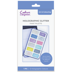 Crafter's Companion Holographic Glitter Paint Palette cc-hol-glpt-pl12