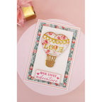 Crafter's Companion Hot Air Balloon Dies cc-la-md-hab Love Life Adventure Card