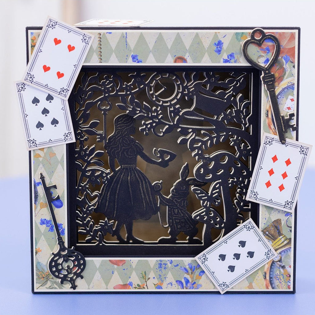 Crafter's Companion In Wonderland Dies cc-tow-md-cac-inwon Storybook Card