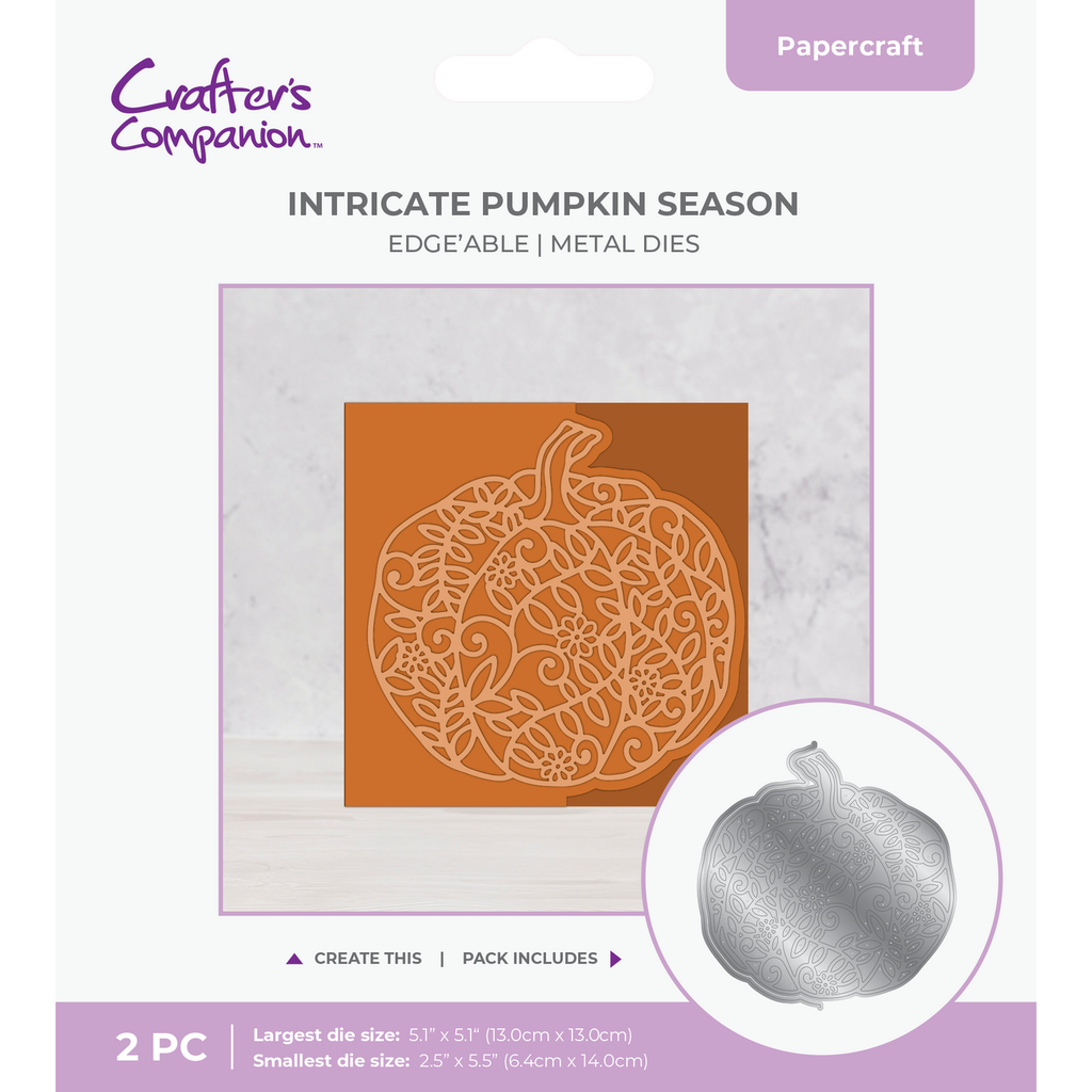 Crafter's Companion Intricate Pumpkin Season Dies cc-md-ipse