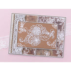 Crafter's Companion Lace Embellishment Die ss-al-md-laemb Floral Card