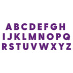 Crafter's Companion Large Alphabet Stencil And Metal Die Set cc-sten-md-laral