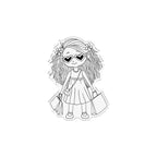 Crafter’s Companion Let's Go Shopping Clear Stamp And Die cc-std-lgsh Detailed Image
