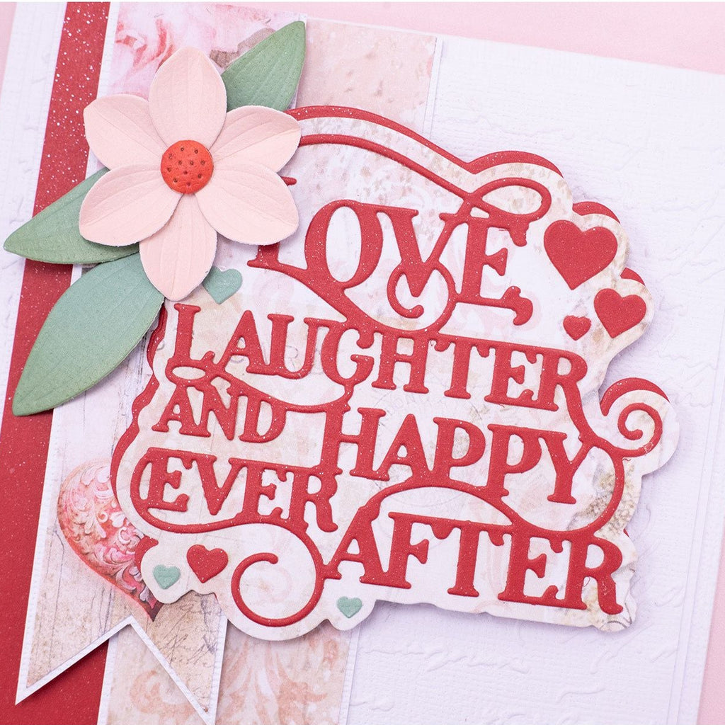 Crafter's Companion Love And Laughter Dies cc-md-lov-lau Happy Ever After Card