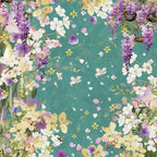 Crafter's Companion Lovebirds 6 x 6 Paper Pad cc-lb-pad6 Elegant Flower Accents