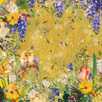 Crafter's Companion Lovebirds 6 x 6 Paper Pad cc-lb-pad6 Floral meadow design