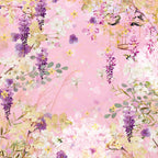 Crafter's Companion Lovebirds 6 x 6 Paper Pad cc-lb-pad6 Garden Blossom Pattern