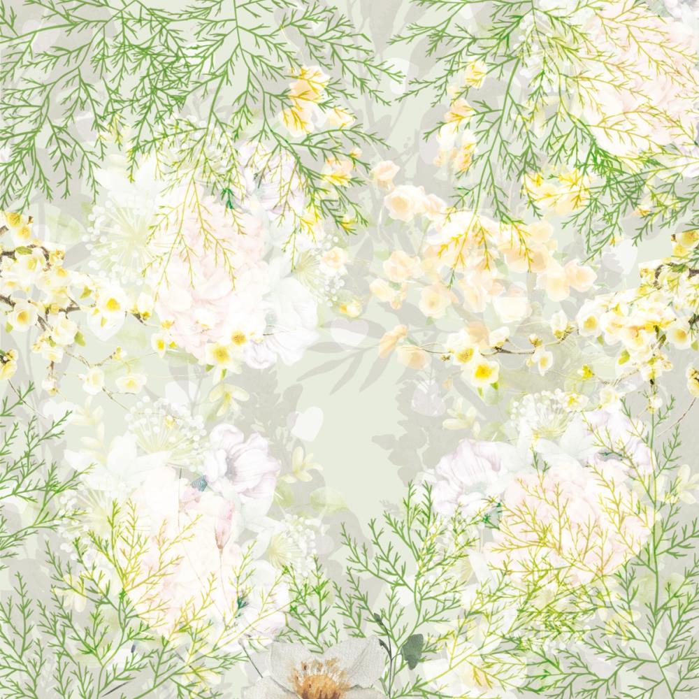 Crafter's Companion Lovebirds 6 x 6 Paper Pad cc-lb-pad6 Wild Meadow Florals