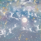 Crafter's Companion Lunar Blooms 12 x 12 Pearl Paper Pad ng-lb-pad12 Moon Glow