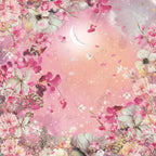 Crafter's Companion Lunar Blooms 12 x 12 Pearl Paper Pad ng-lb-pad12 Moonbeam Glint