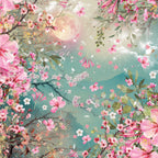 Crafter's Companion Lunar Blooms 12 x 12 Pearl Paper Pad ng-lb-pad12 Night Sky