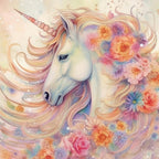 Crafter's Companion Majestic Unicorn 6 x 6 Paper Pad mu-pad6 Magical Unicorn Imagery